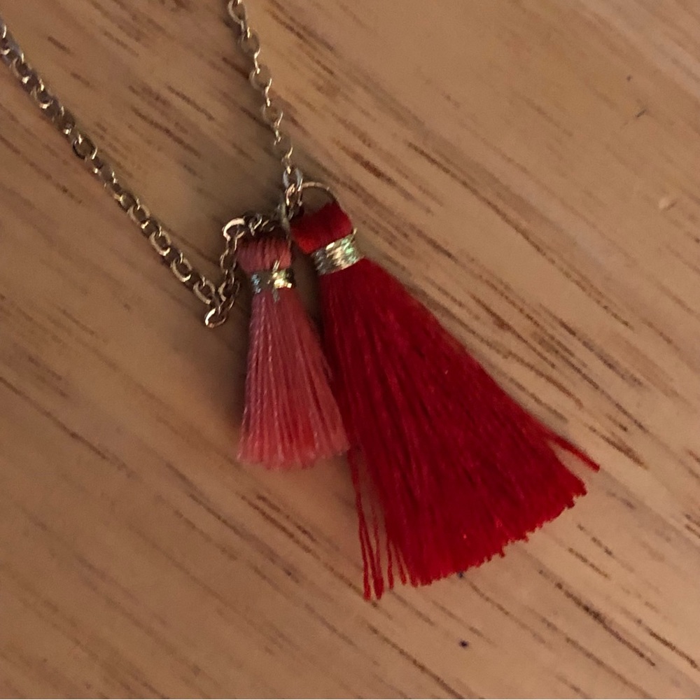 Double Strand Chain Necklace - Picture 6 of 8
